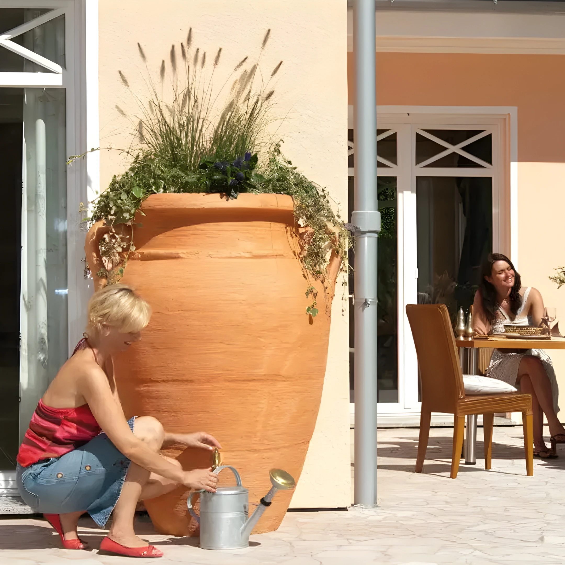 Amphore de récupération eau de pluie — Viveo Environnement