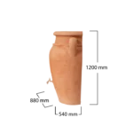 Amphore ANTIK MURALE TERRACOTTA - 250L