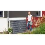 Cuve MUR ROCKY Sable / Gris granite - 400L