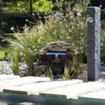 Fontaine Granit - Gris clair / foncé