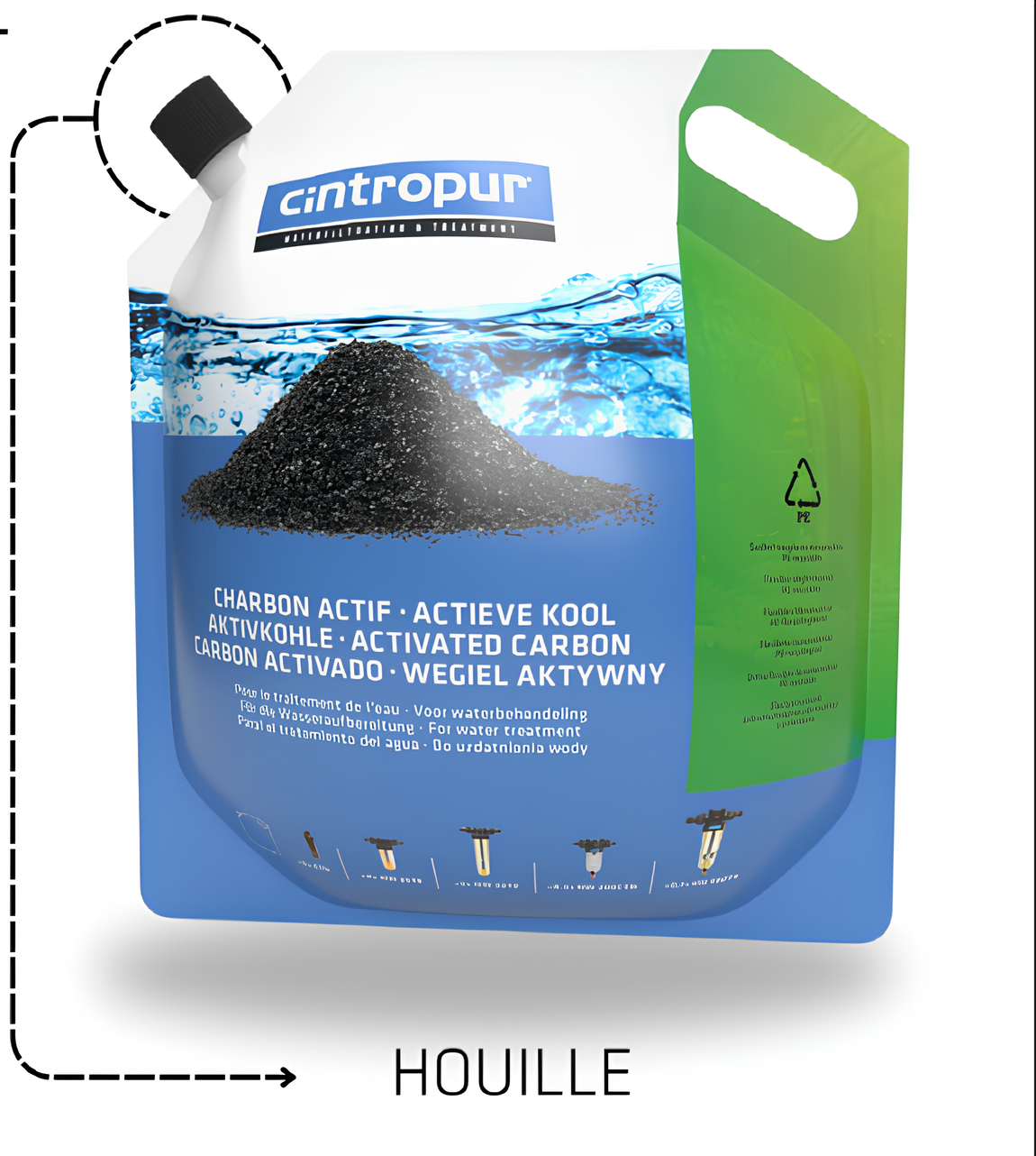 Charbon actif (Houille)