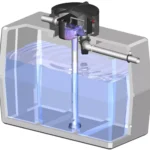 Cuve enterrée en béton